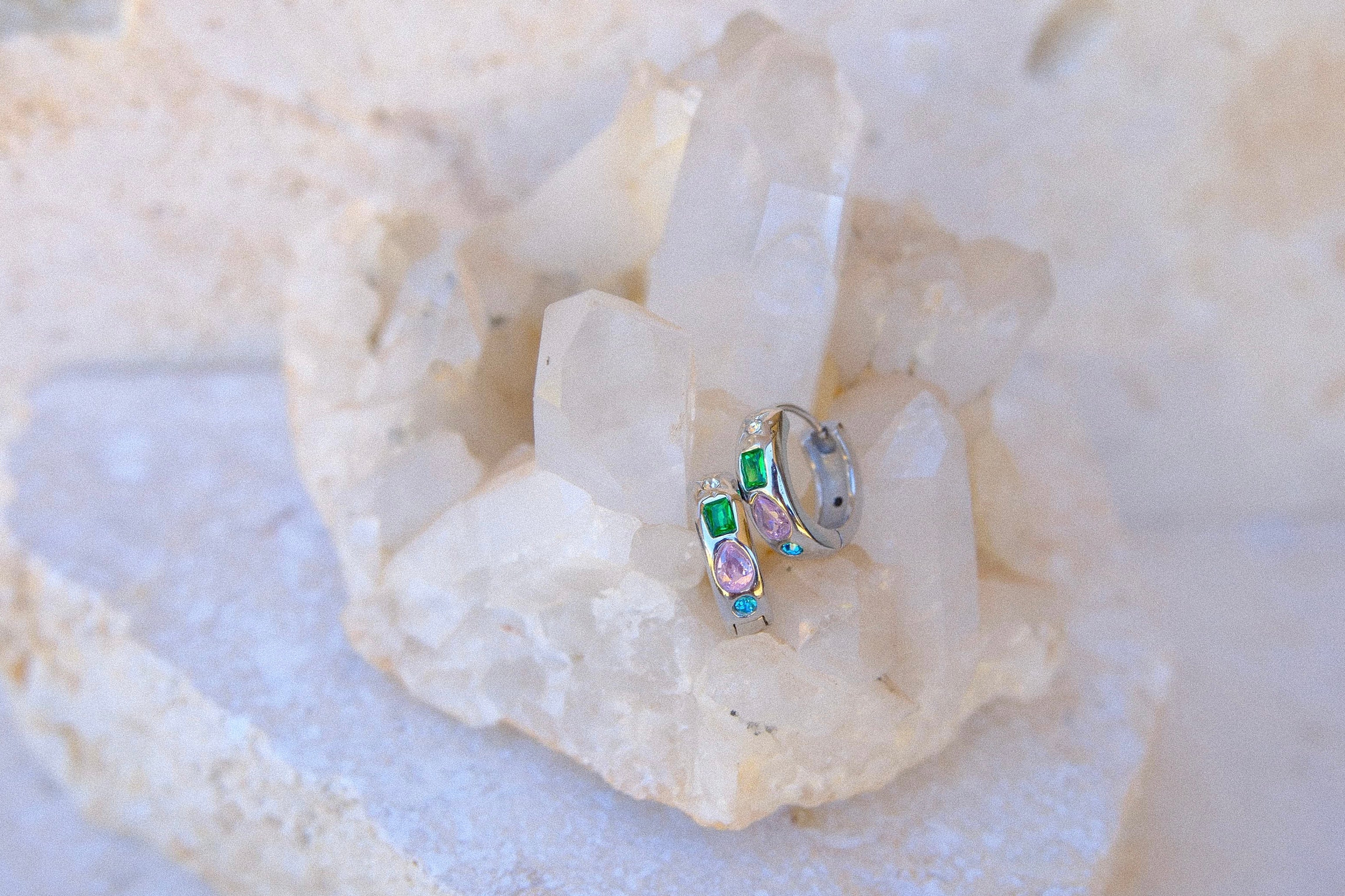NAIYA Earrings - Silver