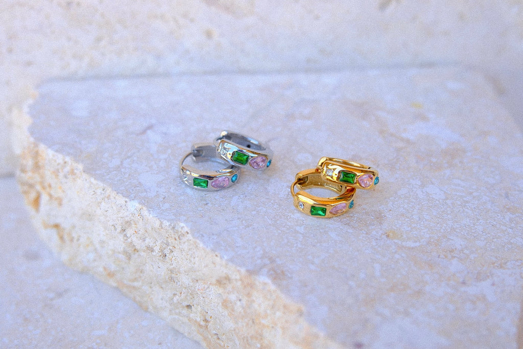 NAIYA Earrings - Silver