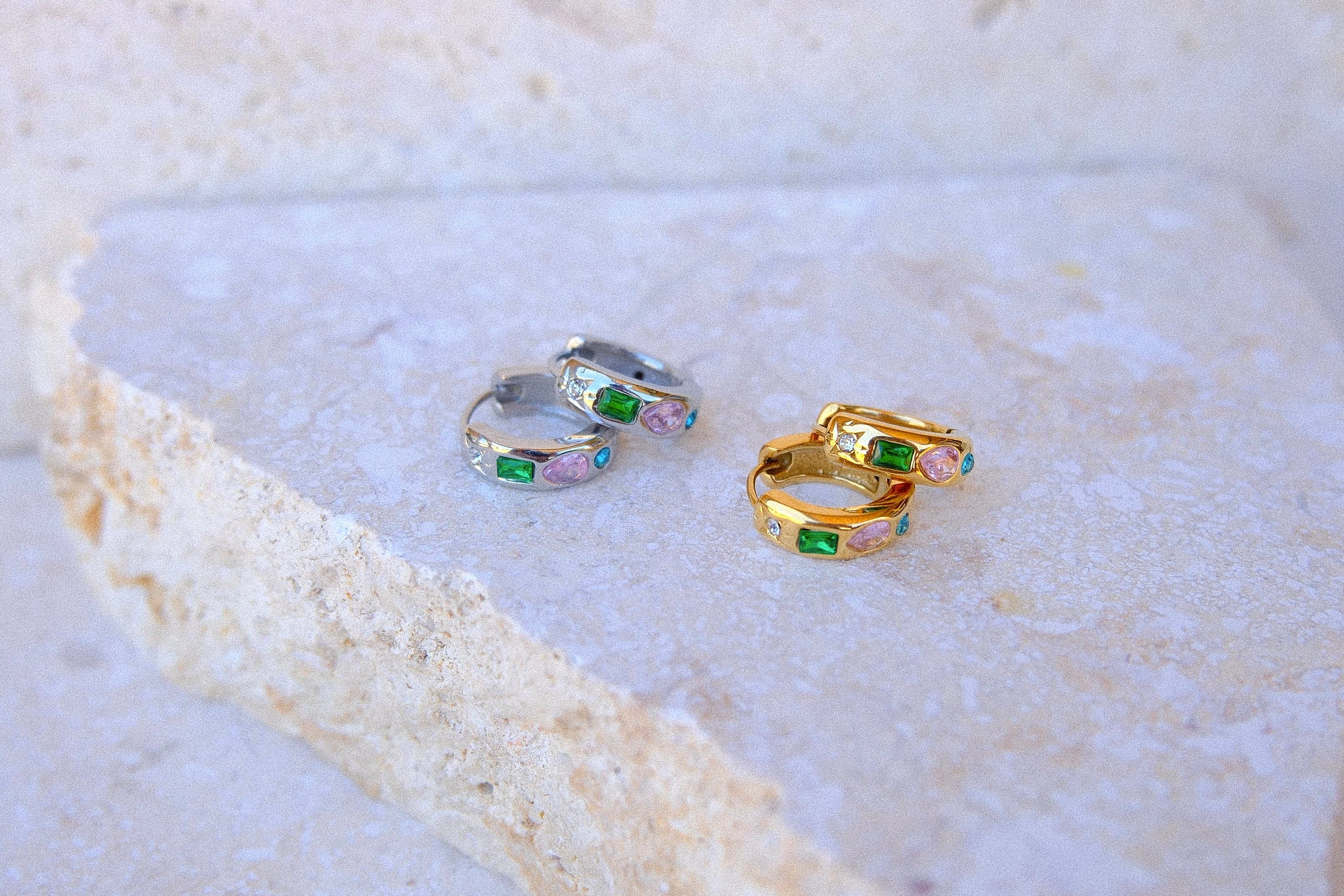 NAIYA Earrings - Silver