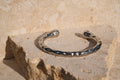 Horseshoe on a stone surface