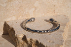 Horseshoe on a stone surface