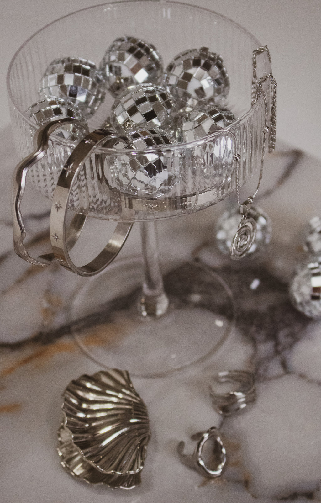 SOL Bangle - Silver