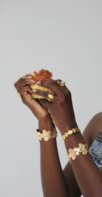 FLORA Bangle - Gold